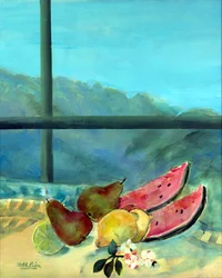 Still Life with Watermelon